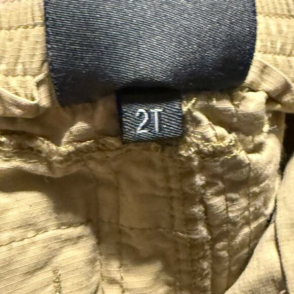 Joe Jax Toddler Boys Khaki Cargo Shorts Size 2T Utility Pockets Summer Playwear - Picture 6 of 8